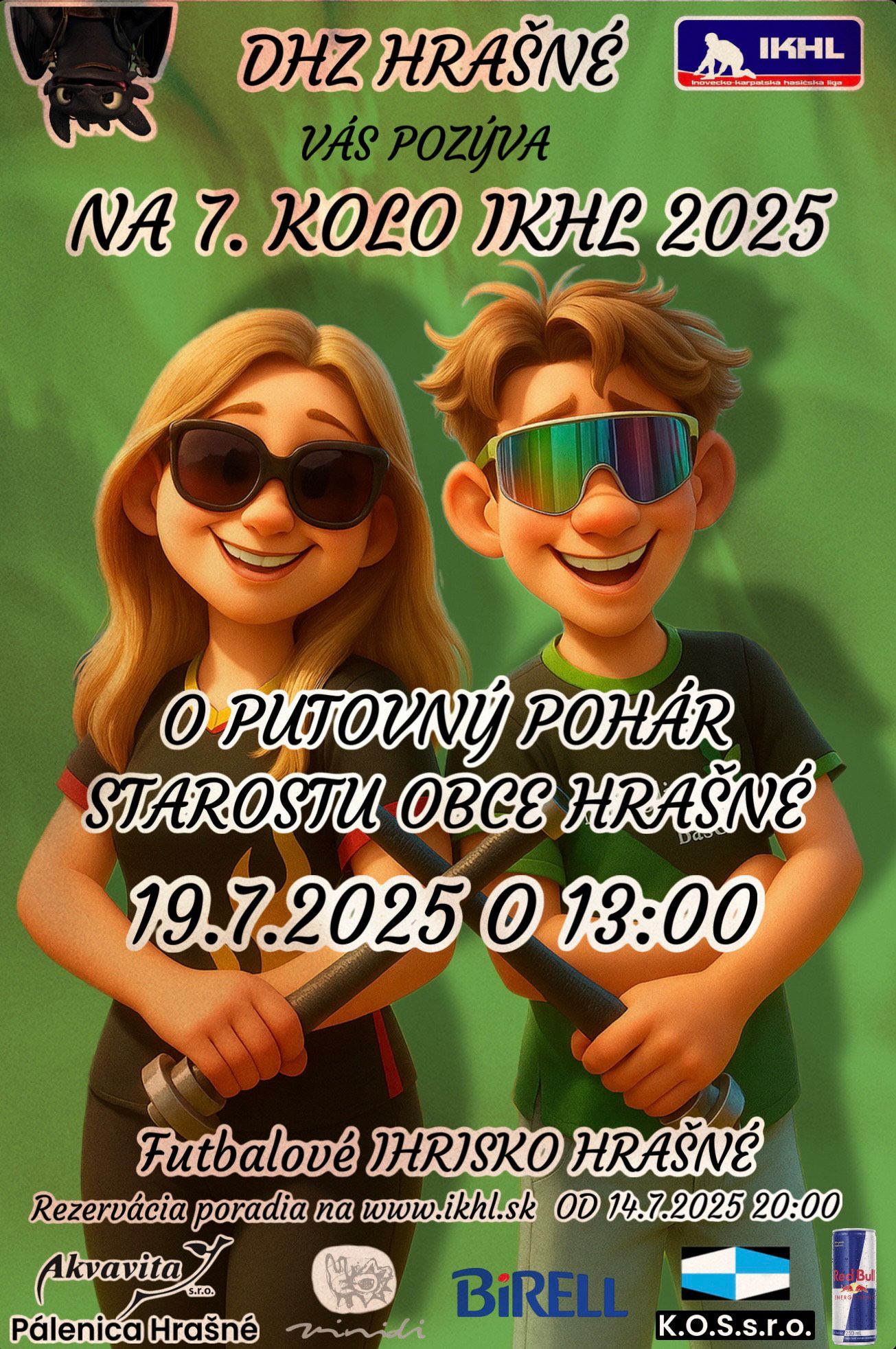 O putovný pohár starostu obce Hrašné_poster