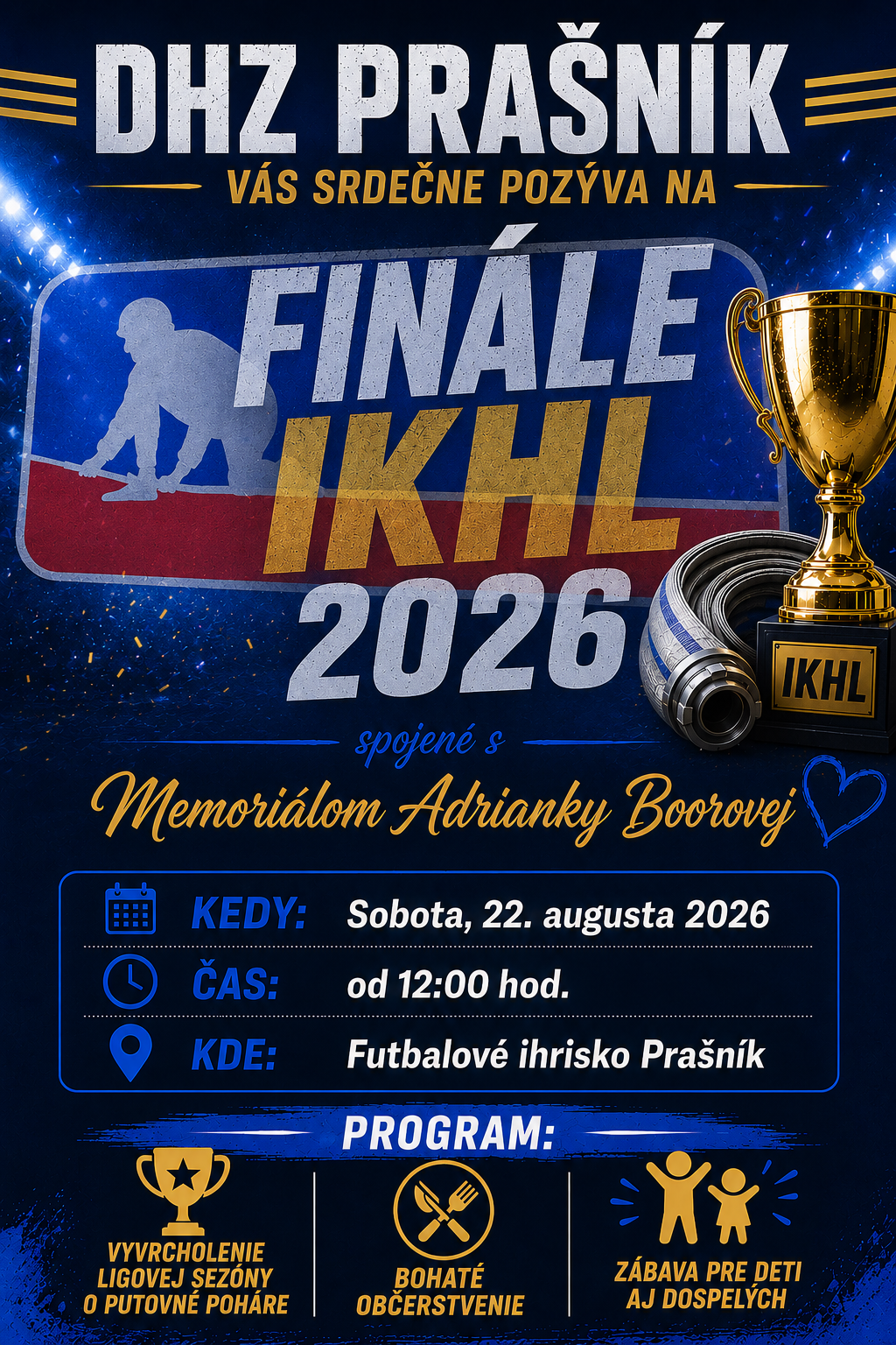 Memoriál Adrianky Boorovej_poster