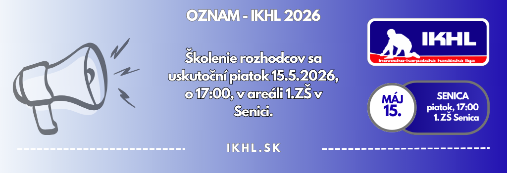 Školenie rozhodcov IKHL 2026