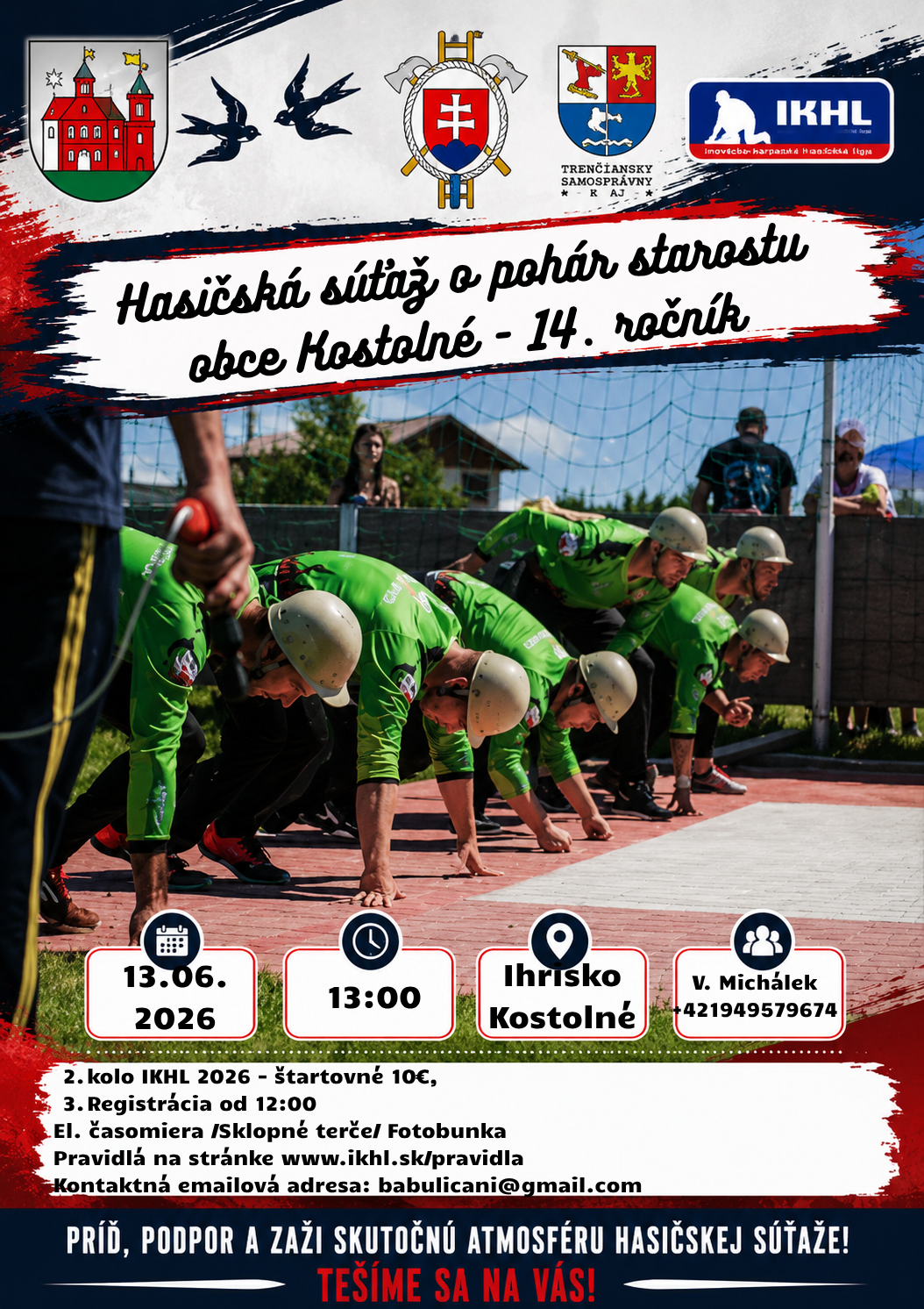 Pohár o starostu obce Kostolné_poster