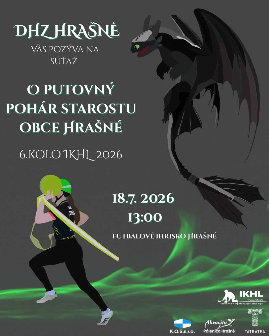O putovný pohár starostu obce Hrašné_poster