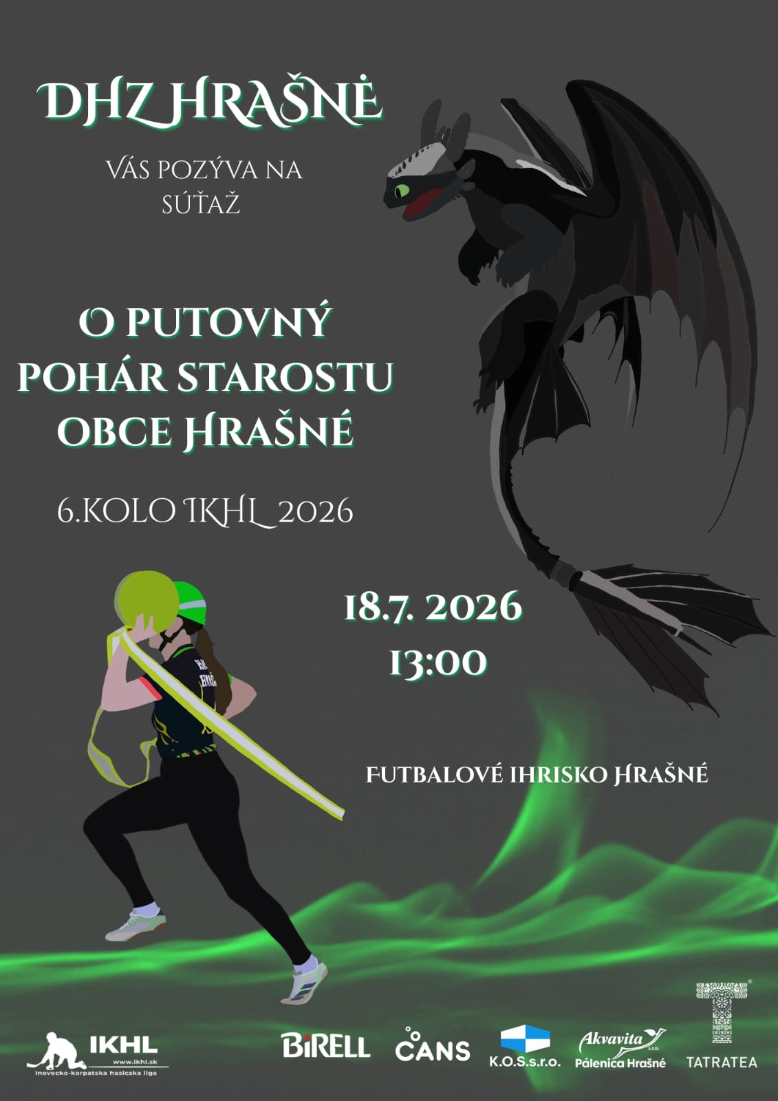 O putovný pohár starostu obce Hrašné_poster